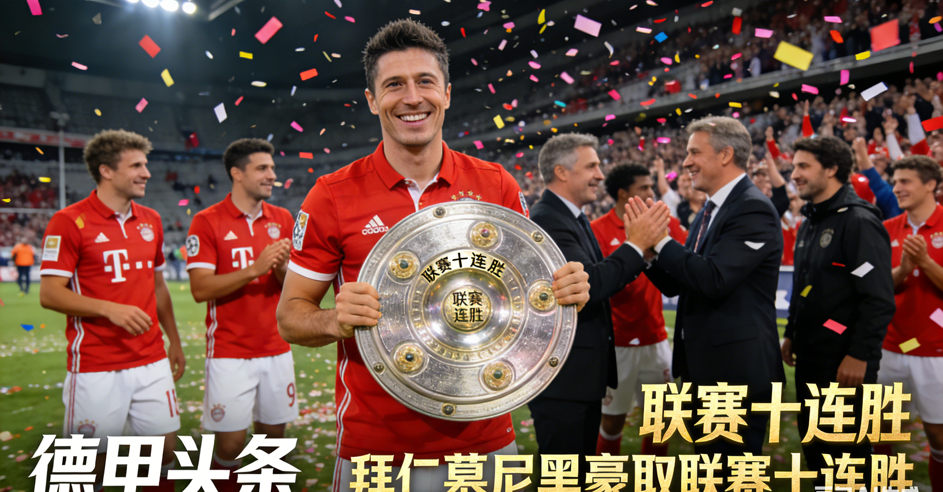 德甲头条：拜仁慕尼黑豪取联赛十连胜